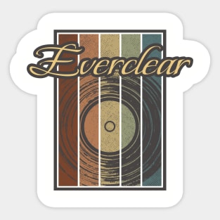 Everclear Vynil Silhouette Sticker